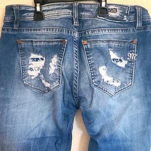 Miss Me Signature Ankle Skinny jeans sz 30 x 27